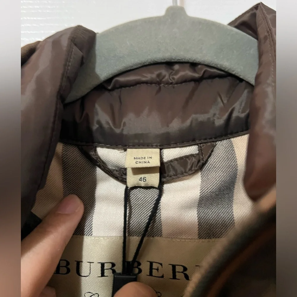 SOLD OFF POSHMARK 
Burberry Tunbridge Waterproof Coat with removable Down Vest - Picture 6 of 13